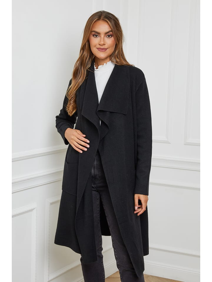 Soft Cashmere Kardigan w kolorze czarnym rozmiar: 38/40