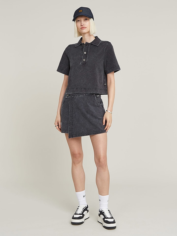 G-Star Koszulka polo w kolorze antracytowym rozmiar: XS