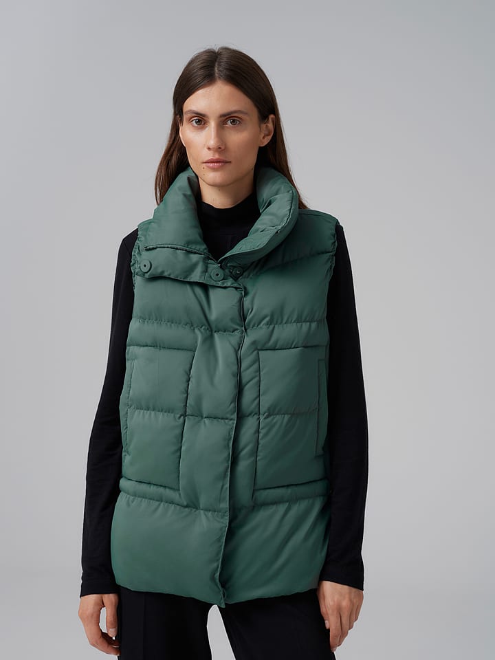 Someday Kamizelka pikowana "Veeluna" w kolorze zielonym rozmiar: 36