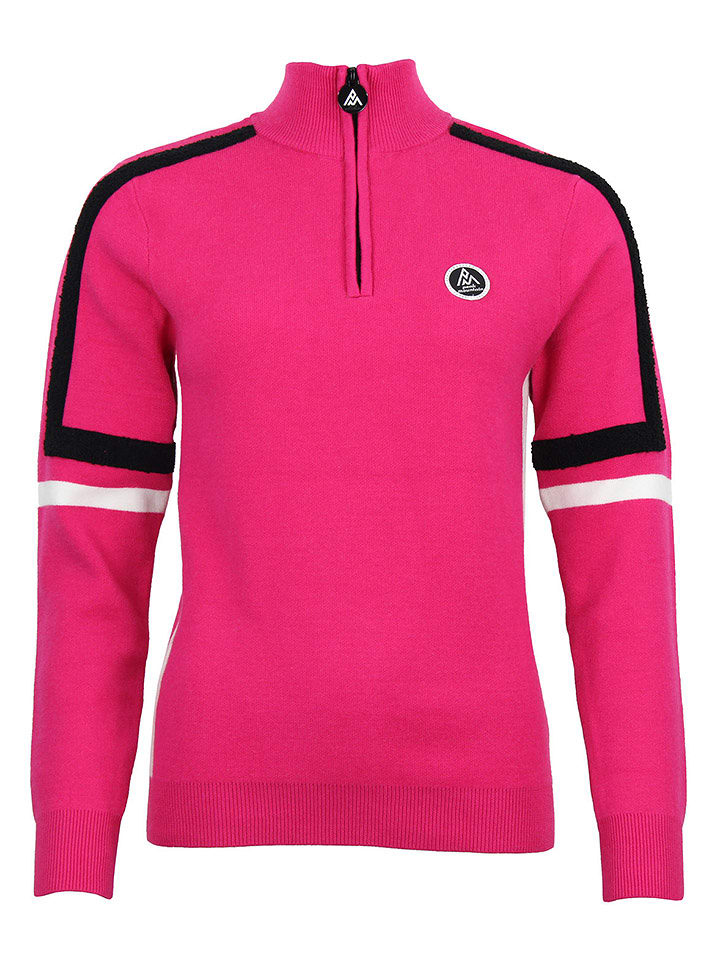 Peak Mountain Sweter "Asta" w kolorze różowym rozmiar: L