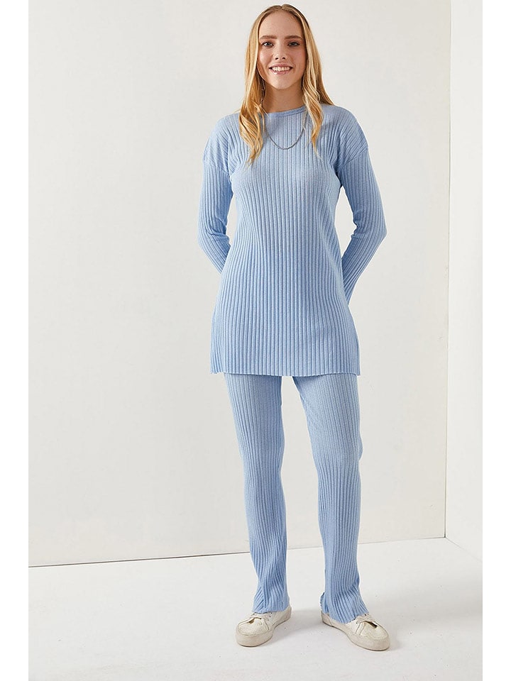 Olalook 2-częściowy zestaw w kolorze błękitnym rozmiar: S