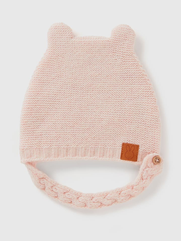 Benetton Czapka w kolorze jasnoróżowym rozmiar: 56