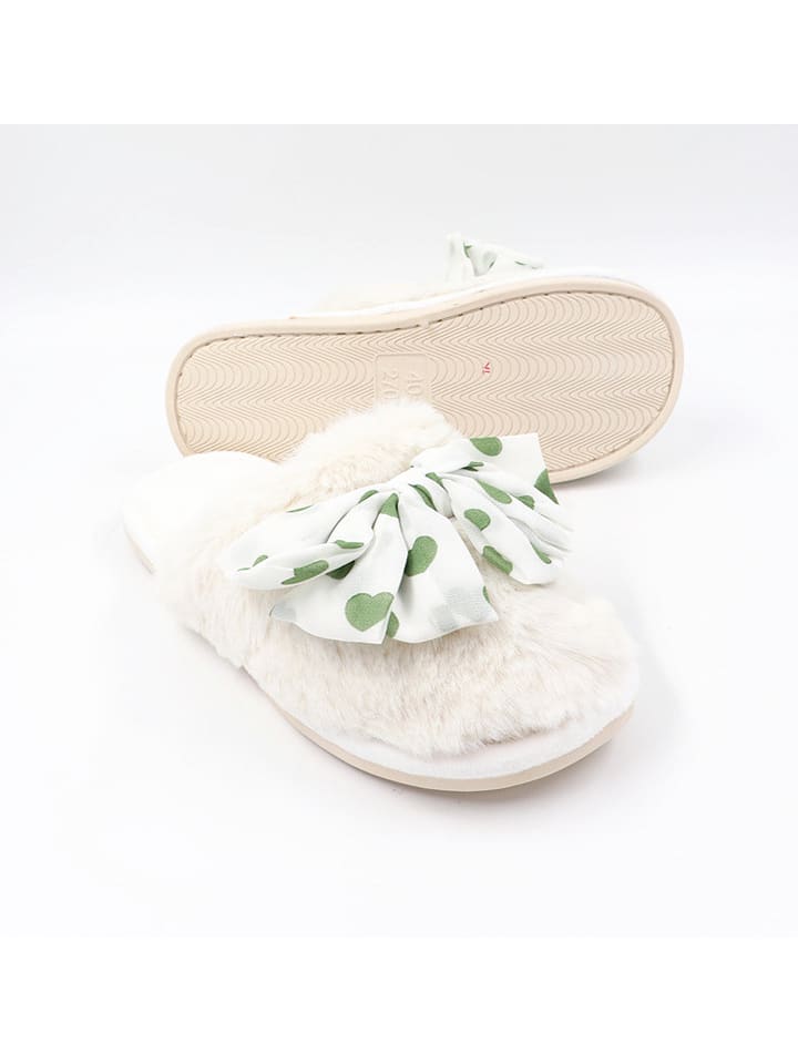 Confly Kapcie w kolorze białym rozmiar: 39