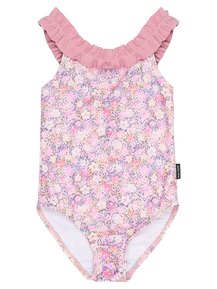 mikk-line Strój kąpielowy w kolorze jasnoróżowym rozmiar: 98/104