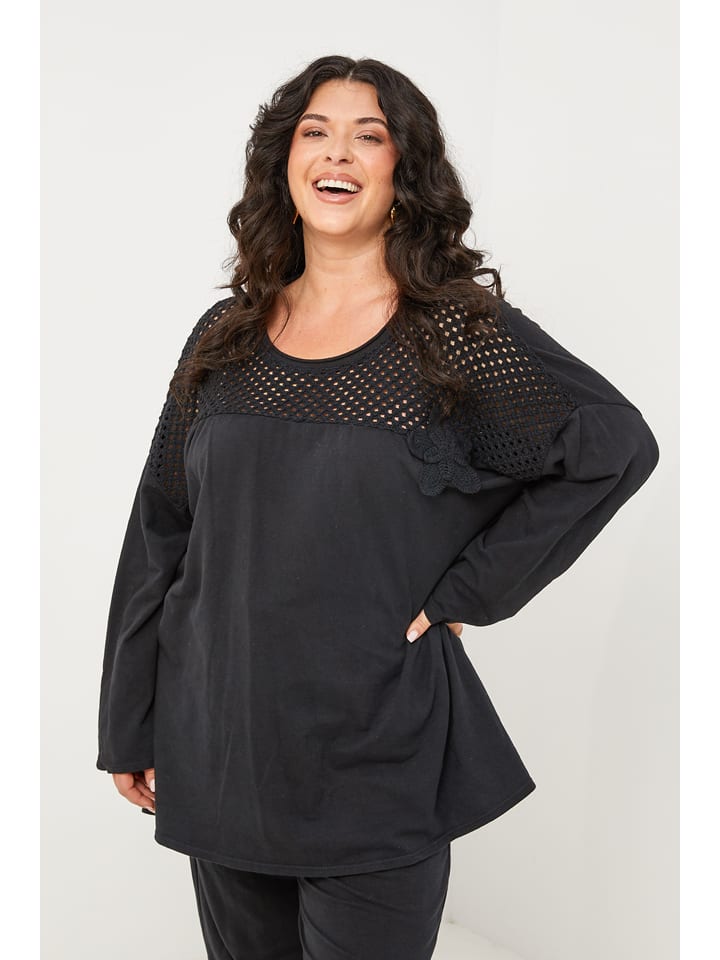 Curvy Lady Koszulka w kolorze czarnym rozmiar: 48/50