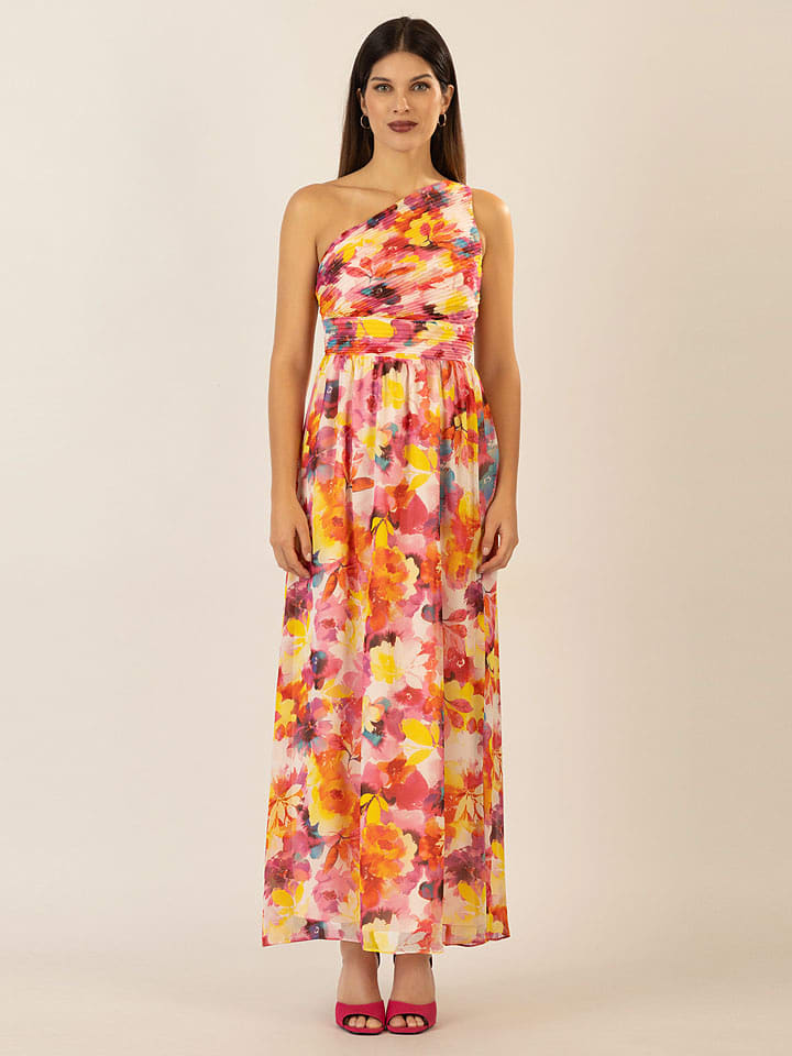 APART Sukienka w kolorze różowo-żółtym rozmiar: 46