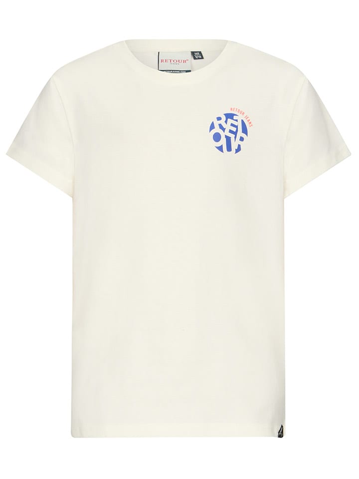 Retour Koszulka "Dio" w kolorze kremowym rozmiar: 164