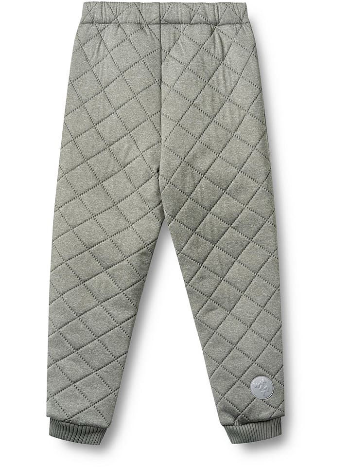 Wheat Spodnie termiczne "Alex" w kolorze khaki rozmiar: 104