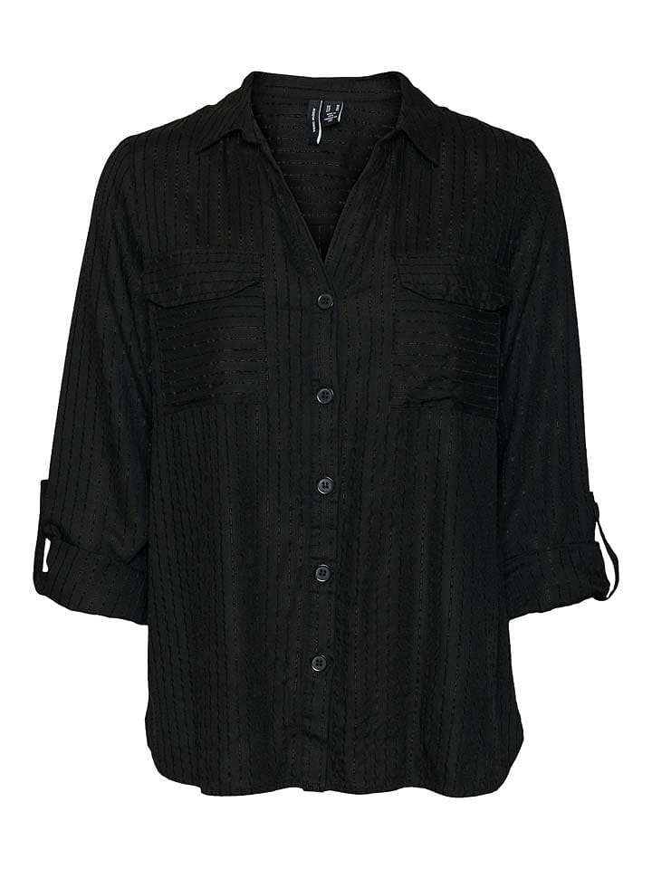 Vero Moda Bluzka w kolorze czarnym rozmiar: L