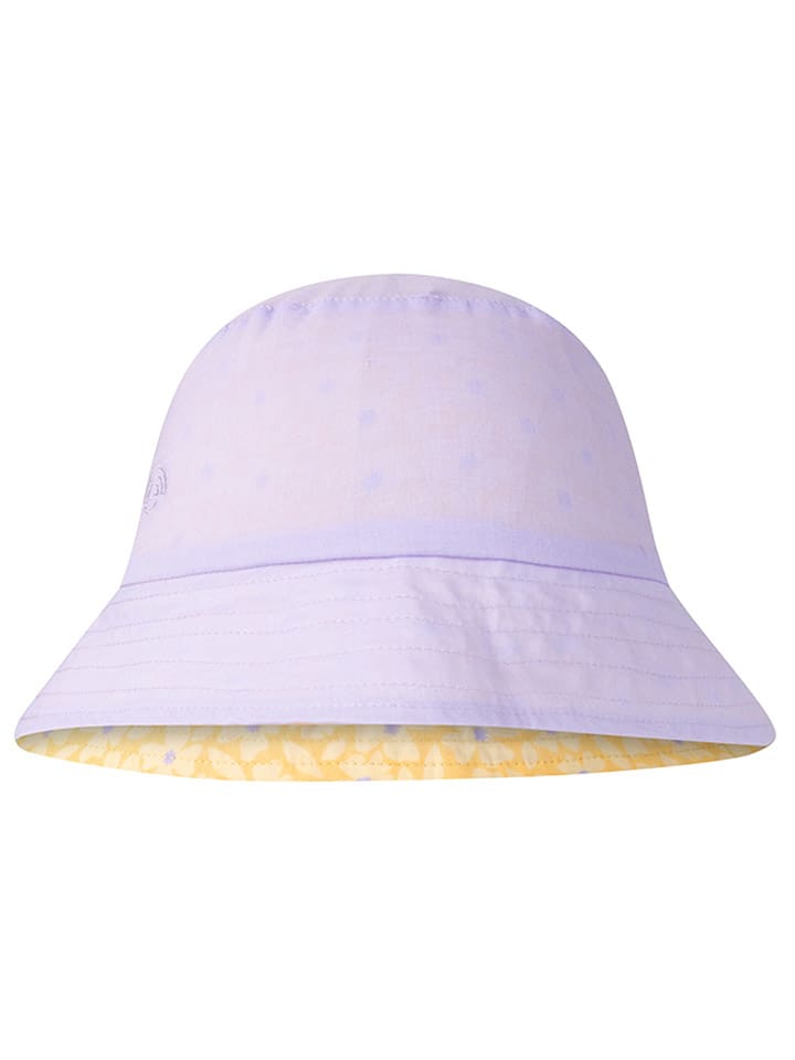 Swim Essentials Kapelusz dwustronny "Florish" w kolorze żółto-fioletowym rozmiar: 104-128