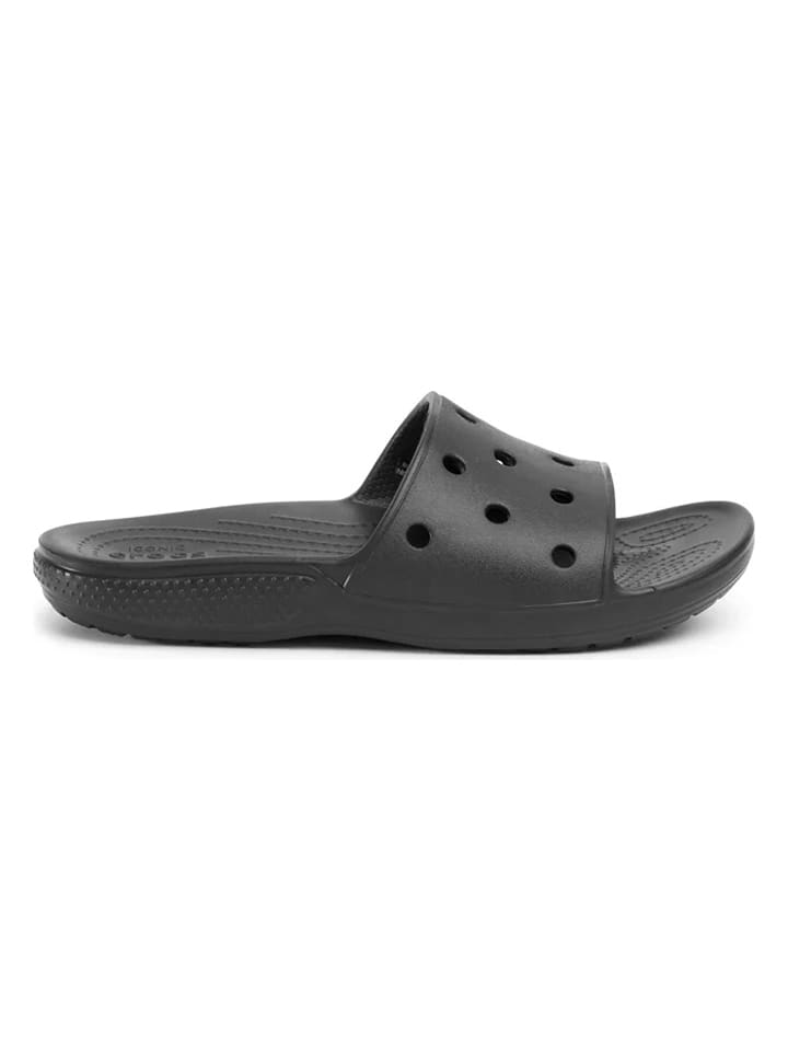 Crocs Klapki "Classic" w kolorze czarnym rozmiar: 38/39