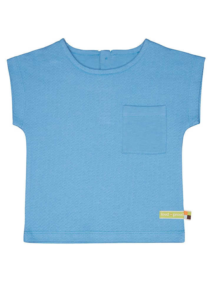 loud + proud Koszulka w kolorze niebieskim rozmiar: 110/116