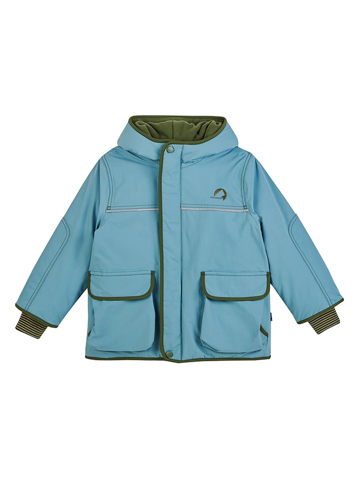 finkid Kurtka zimowa "Talvi Eko" w kolorze błękitnym rozmiar: 80/90