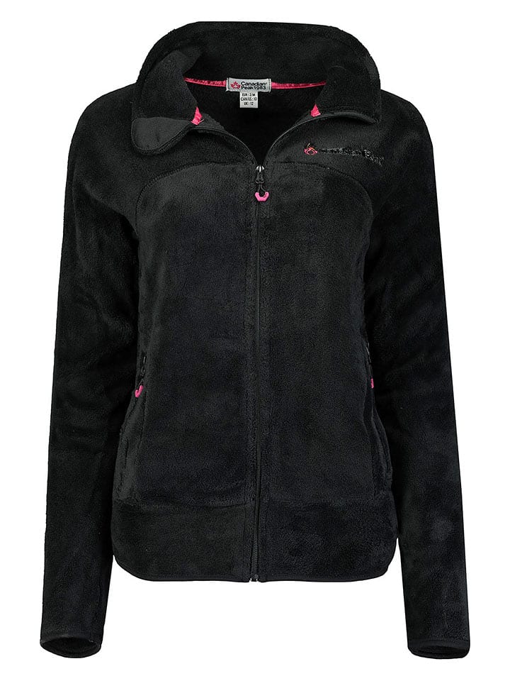 Canadian Peak Kurtka polarowa "Udilas" w kolorze czarnym rozmiar: 176