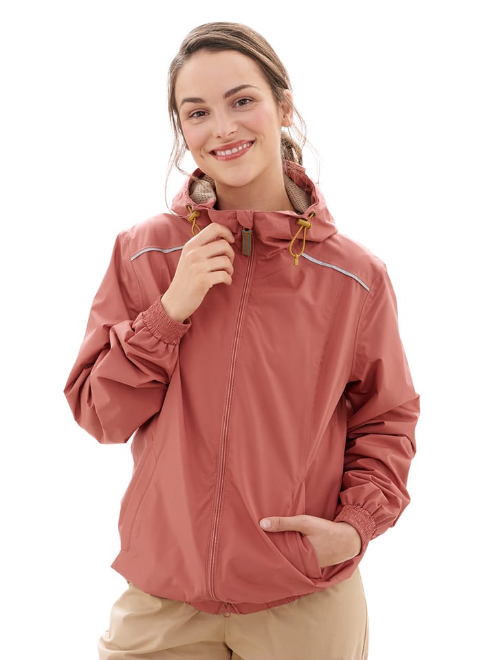 finside Kurtka przeciwdeszczowa "Veera air" w kolorze jasnoróżowym rozmiar: 36