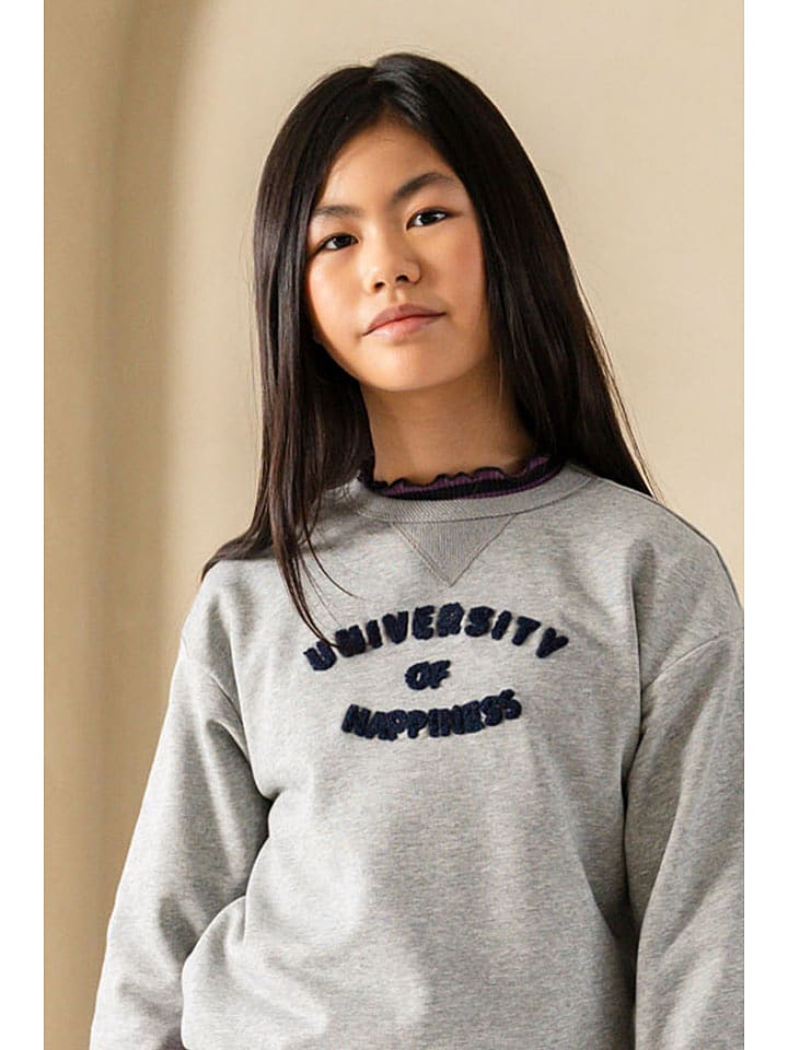 Like Flo Bluza w kolorze szarym rozmiar: 140