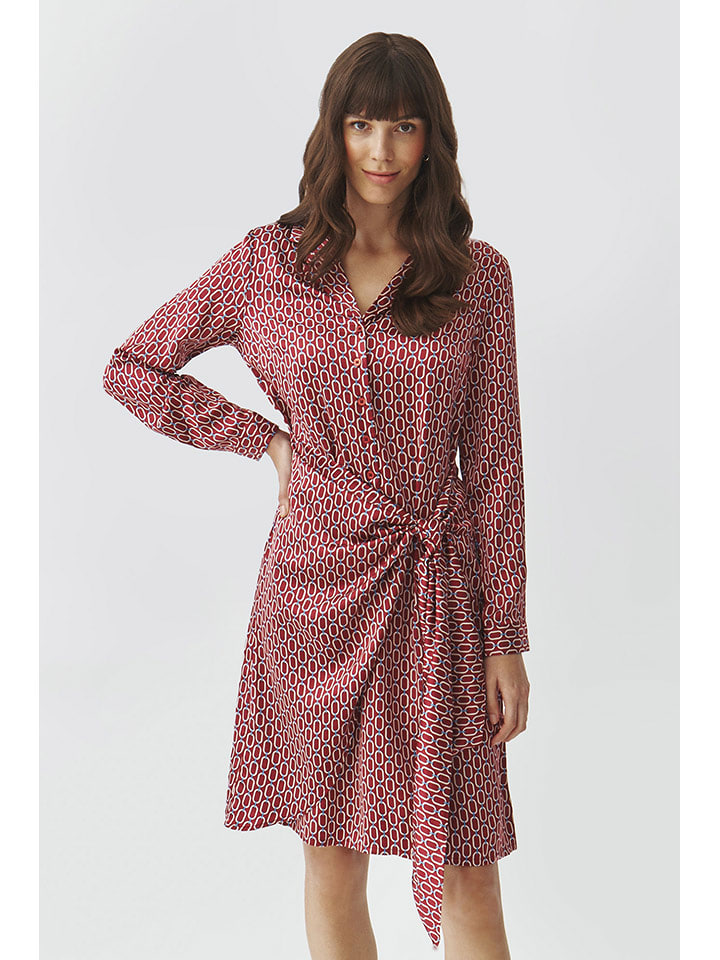 TATUUM Sukienka w kolorze bordowo-kremowym rozmiar: 44