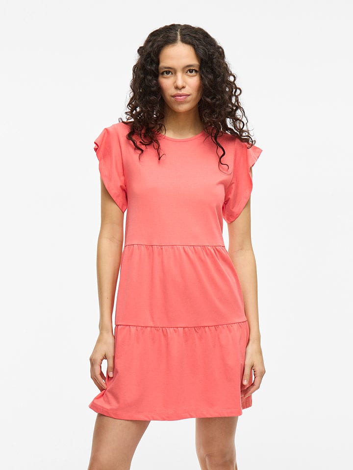 Vila Sukienka "Summer" w kolorze koralowym rozmiar: M