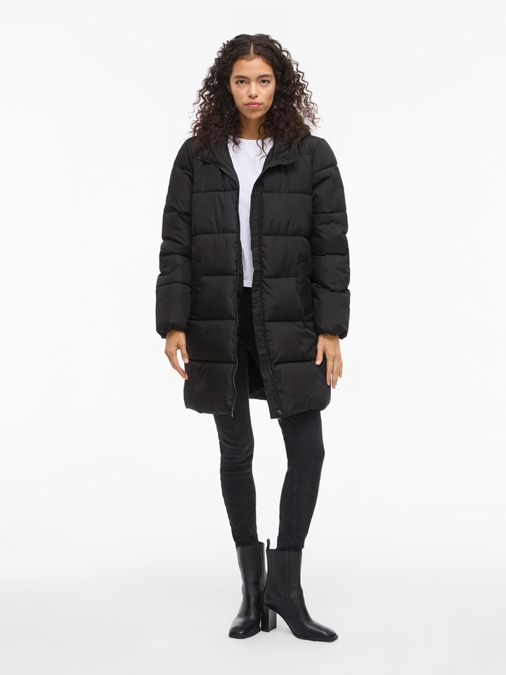 Vila Płaszcz zimowy "Vikarla" w kolorze czarnym rozmiar: 34