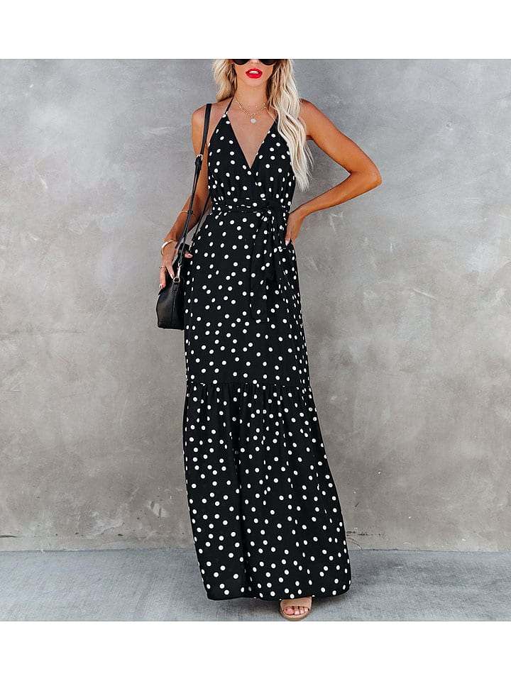 LA Angels Sukienka w kolorze czarno-białym rozmiar: L