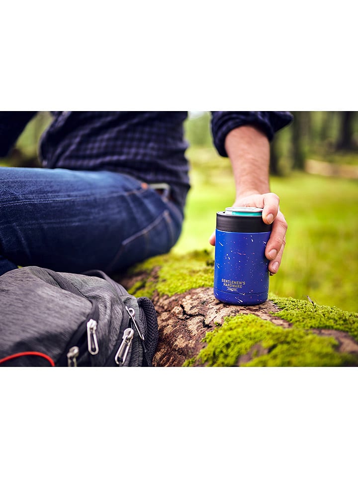 Gentlemen's Hardware Butelka termiczna w kolorze niebieskim - 330 ml rozmiar: onesize