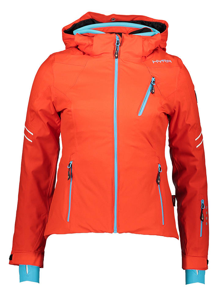 Hyra Kurtka narciarska "Les Deux Alpes" w kolorze czerwonym rozmiar: 40