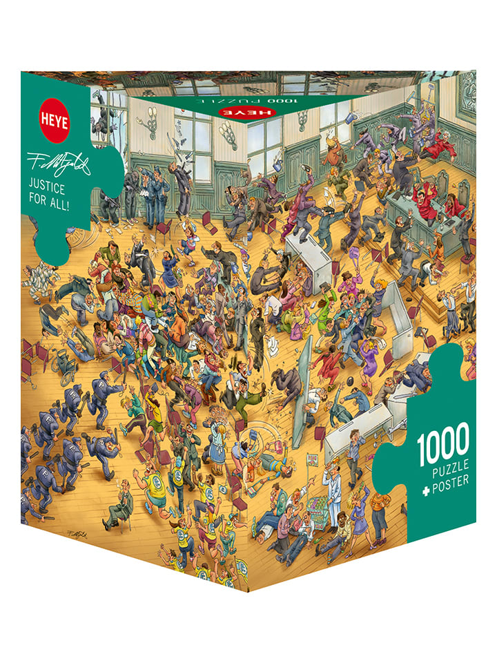 HEYE 1.000-częściowe puzzle "Justice For All!" - 12+ rozmiar: onesize