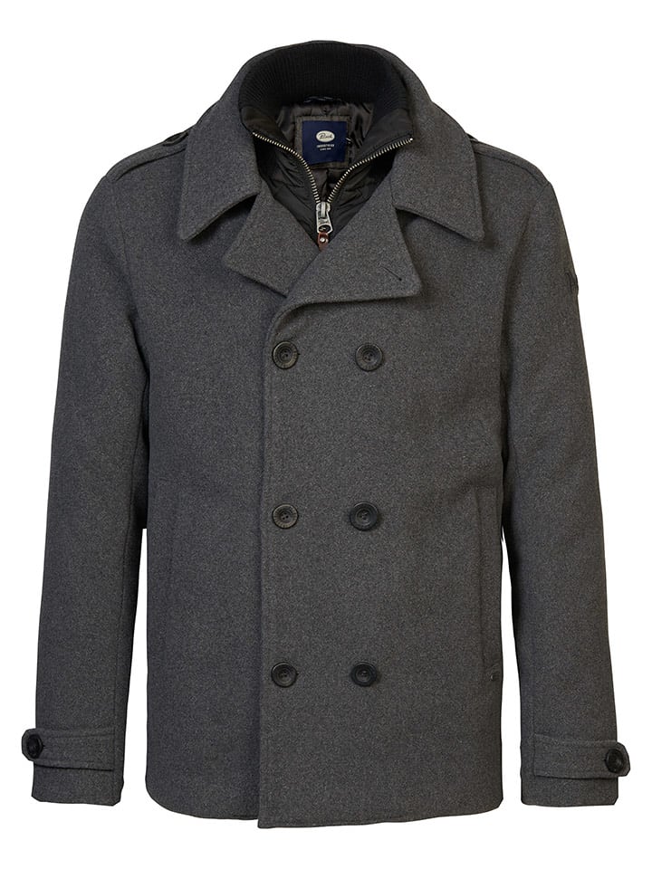 Petrol Industries Płaszcz przejściowy w kolorze antracytowym rozmiar: XL