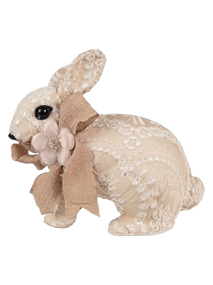 Clayre & Eef Dekoracja w kolorze beżowym - 26 x 23 x 15 cm rozmiar: onesize