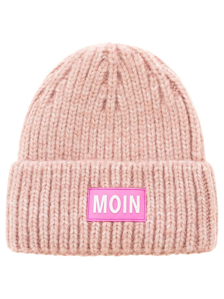 Zwillingsherz Czapka w kolorze jasnoróżowym rozmiar: onesize