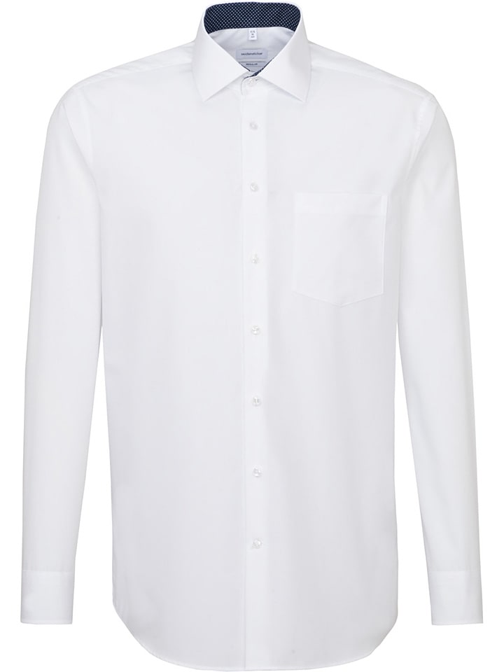 Seidensticker Koszula - Regular fit - w kolorze białym rozmiar: 39
