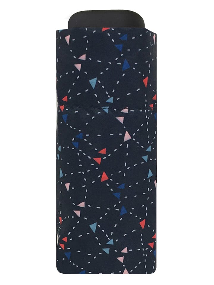 SMATI Parasol w kolorze czarnym ze wzorem - Ø 93 cm rozmiar: onesize