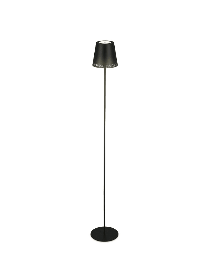 Briloner Lampa stojąca LED "Kiki" w kolorze czarnym - KEE F (A do G) rozmiar: onesize