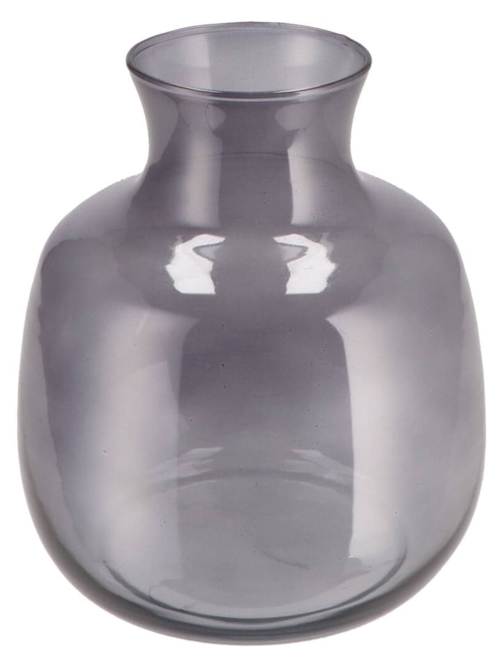 daan kromhout Wazon "Mira" w kolorze szarym - wys. 19 x Ø 16 cm rozmiar: onesize