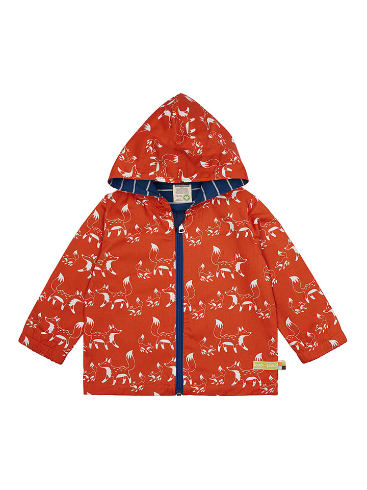 loud + proud Kurtka funkcyjna w kolorze czerwonym rozmiar: 122/128