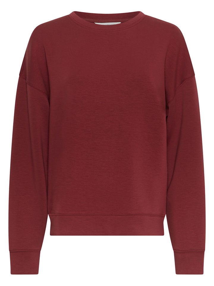 MOSS COPENHAGEN Bluza "Ima Q" w kolorze bordowym rozmiar: M/L