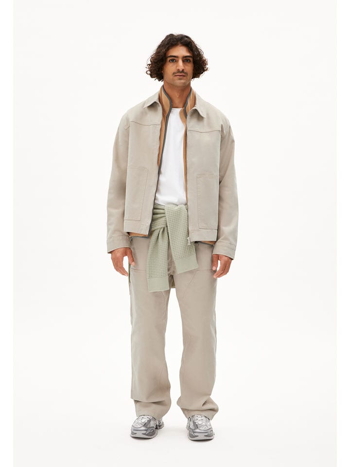 armedangels Kurtka przejściowa "Constaa" w kolorze beżowym rozmiar: S