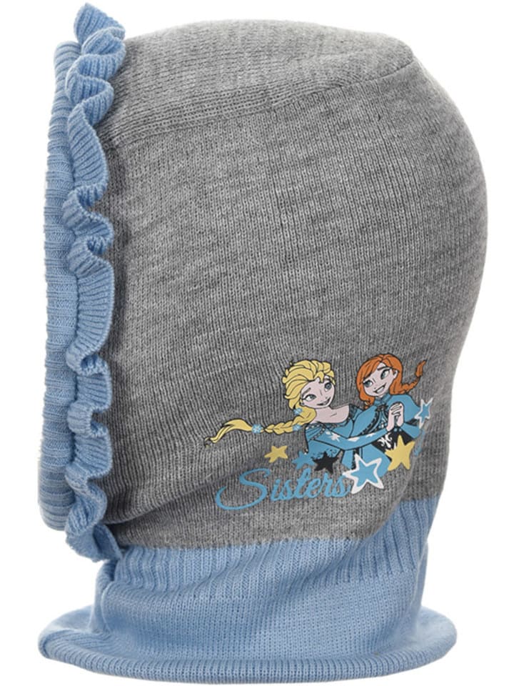 Disney Frozen Kominiarka "Kraina Lodu" w kolorze szarym rozmiar: onesize