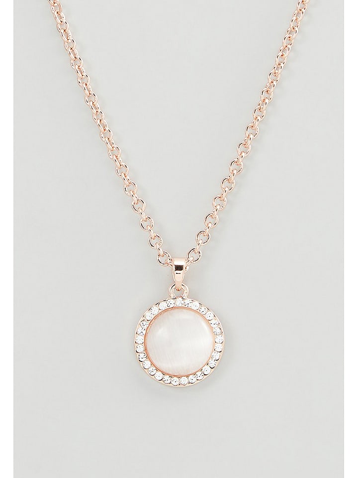 U.S. Polo Assn. Pozłacany naszyjnik z zawieszką - dł. 40 cm rozmiar: onesize