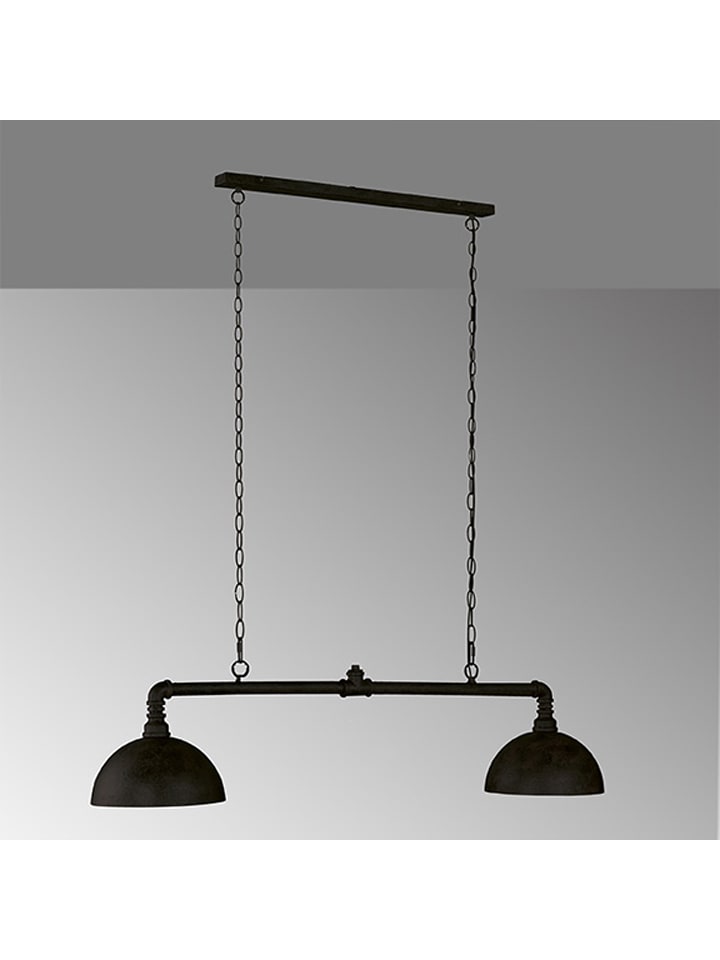FISCHER & HONSEL Lampa wisząca w kolorze czarnym - szer. 87 cm rozmiar: onesize