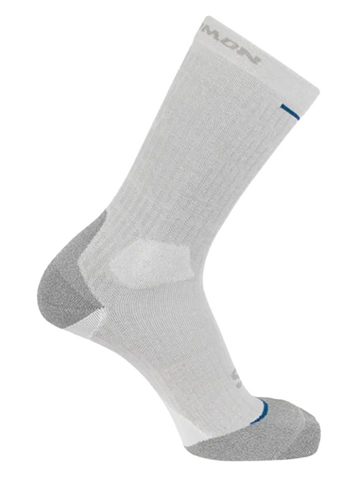 SALOMON Skarpety funkcyjne "Ultra Glide Crew" w kolorze szarym rozmiar: 42-44