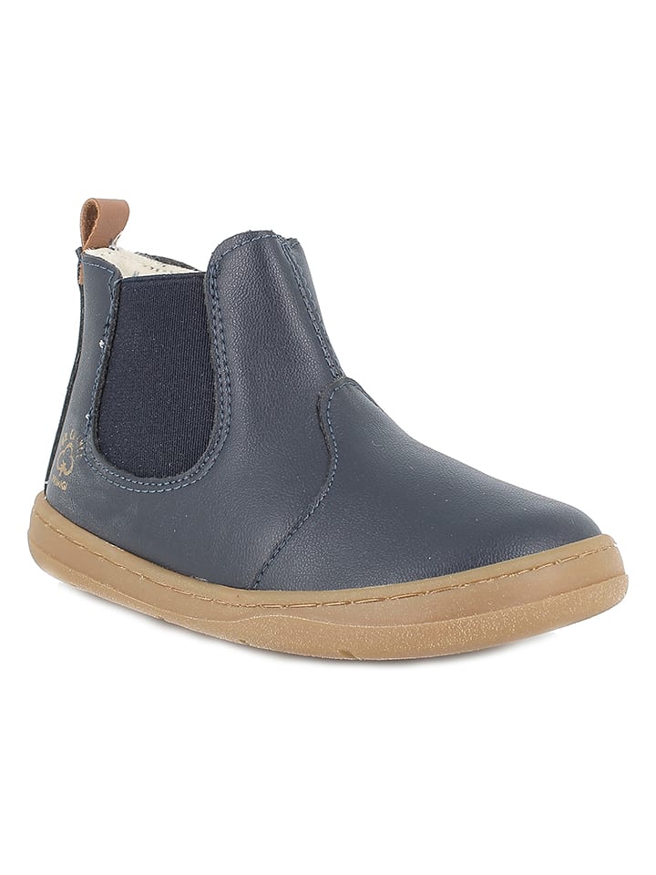 Primigi Skórzane botki zimowe w kolorze granatowym rozmiar: 27