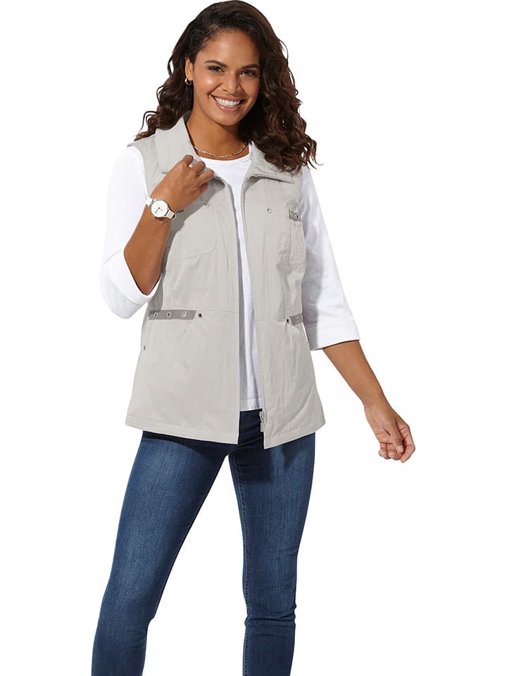 WITT WEIDEN Kamizelka w kolorze jasnoszarym rozmiar: 42