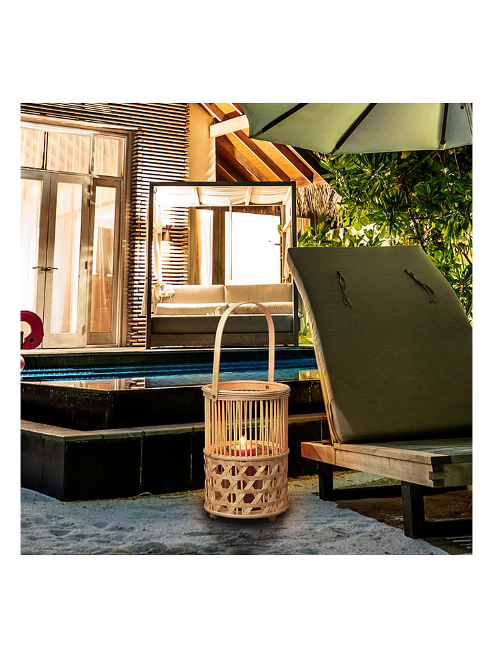 Garden Spirit Lampion w kolorze jasnobrązowym - wys. 52 x Ø 23 cm rozmiar: onesize