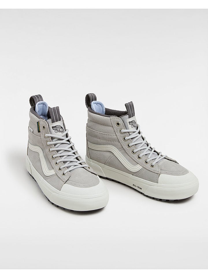 Vans Skórzane sneakersy w kolorze szarym rozmiar: 38