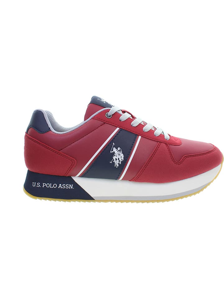 U.S. Polo Assn. Sneakersy w kolorze czerwono-granatowym rozmiar: 42