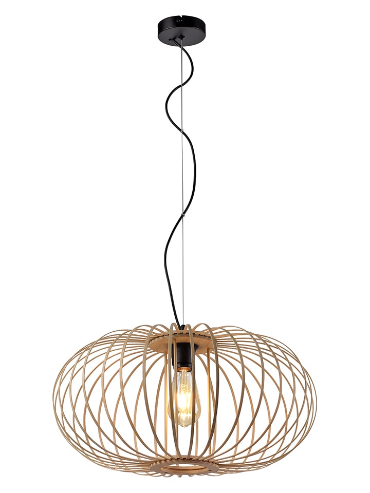 Just Light Lampa wisząca "Racoon" w kolorze jasnobrązowym - Ø 50 cm rozmiar: onesize