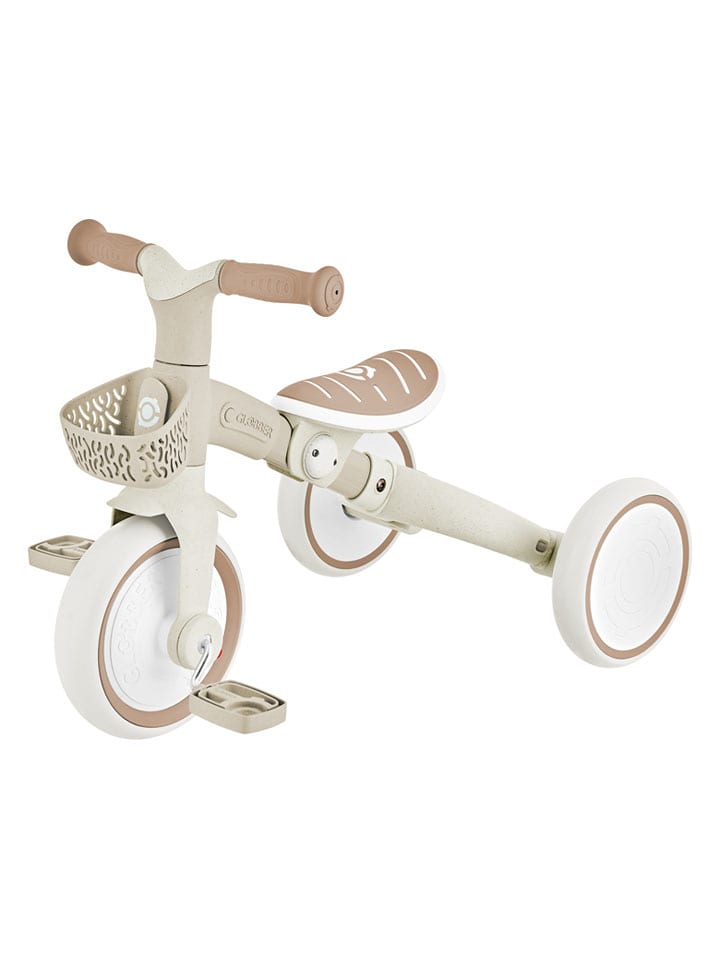 GLOBBER Rowerek trójkołowy 3w1 "Learning Trike" w kolorze beżowym - 12 m+ rozmiar: onesize