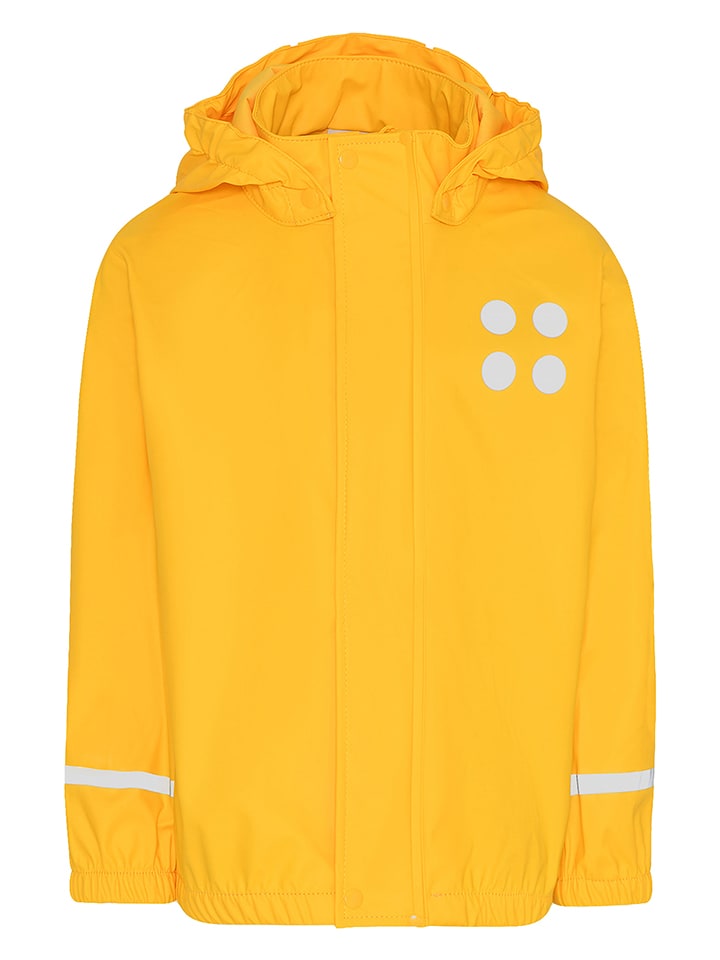 LEGO Kurtka przeciwdeszczowa "Jonathan" w kolorze żółtym rozmiar: 128