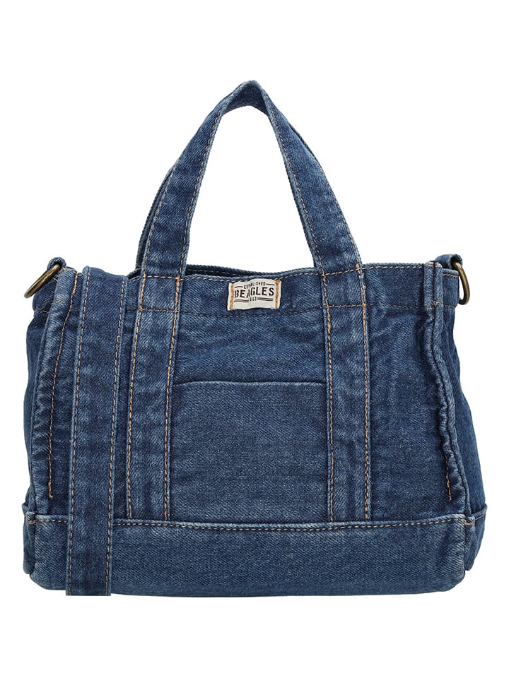 Beagles Torebka w kolorze granatowym - 22 x 14 x 10 cm rozmiar: onesize